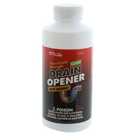 5170510 DRAIN OPENER HOUSEHOLD 1 LB CLEAR